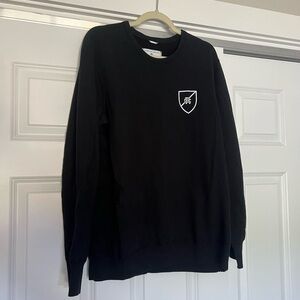 Men’s Reigning Champ black sweatshirt - size large